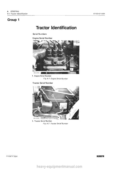Kubota B7100HST B6100HST Tractor Workshop Manual PDF Download
