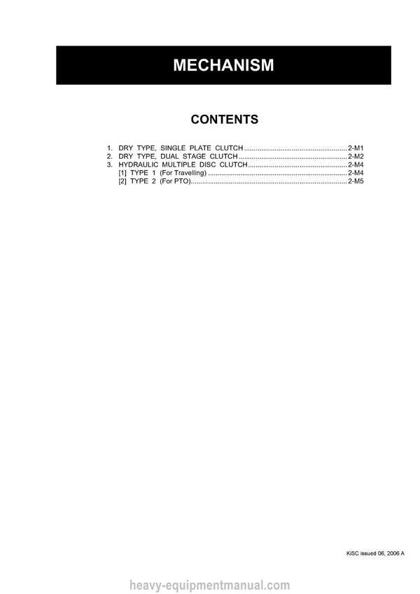 Kubota B L M Series Tractor Workshop Manual (9Y011-18201) PDF Download