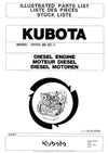 Kubota D1703-BB-EC-1 Diesel Engine Parts Manual PDF