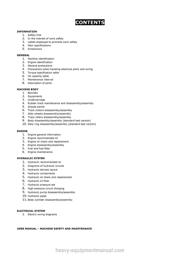 Kubota KC300 HR-5 Dumper Workshop Service Manual PDF Download
