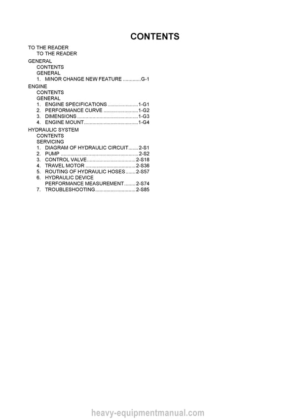 Kubota KX101-3a3 U35-3a3 Excavator Workshop Service Manual (RY921-21200) PDF Download