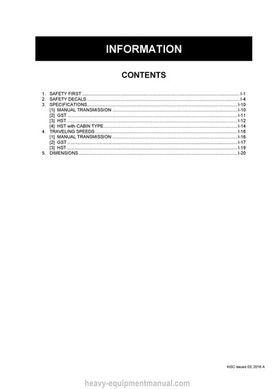 Kubota L3560, L4060, L4760, L5060, L5460, L6060 Tractor Workshop Manual PDF