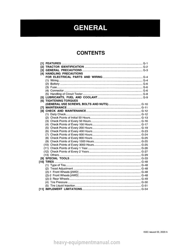 Kubota M4900 M5700 M5700HD Tractor Workshop Service Manual (9Y011-12555) PDF Download
