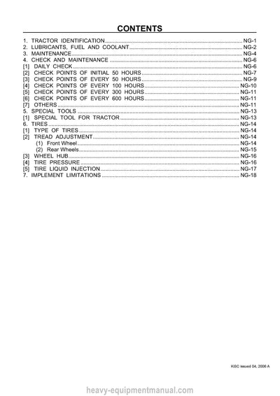 Kubota ME8200DTN Tractor Supplement Workshop Manual (9Y011-18311) PDF Download