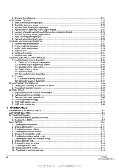 Kubota SVL65-2 Compact Track Loader Workshop Service Manual PDF Download