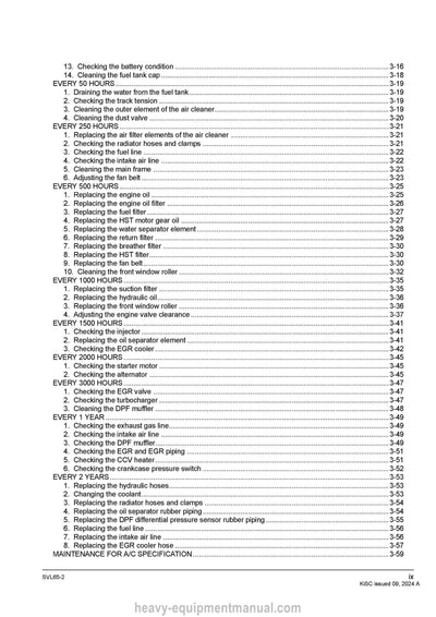 Kubota SVL65-2 Compact Track Loader Workshop Service Manual PDF Download