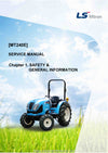 LS MT240E Tractor Service Manual