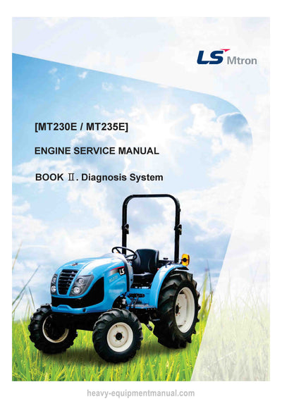 LS Mtron MT230E MT235E Engine Diagnosis System Service Manual