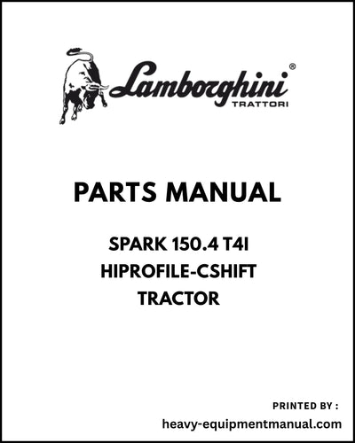 Lamborghini SPARK 150.4 T4i HiProfile-CShift Tractor Parts Manual - Pdf Download ->WSXAP50200LL50010