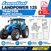 Landini Landpower 125 Tractor Parts Manual PDF