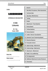 Liebherr Mining Crawler Excavator R996_173 Service Manual
