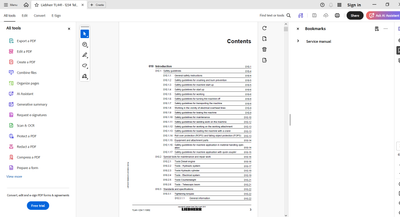 Liebherr TL441 - 1234 Telescopic Handler Service Repair Manual PDF