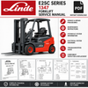 Linde E25C series 1347 Forklift Service Manual PDF