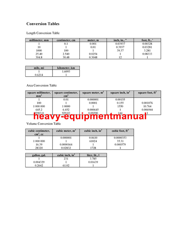 Link Belt 238 HSL Crane Full Complete Service Manual