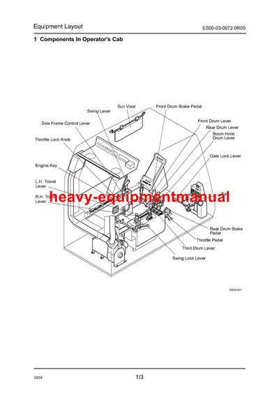 Link Belt 108 HYLAB 5 Crane Full Complete Service Manual