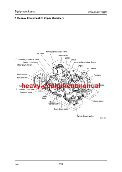 Link Belt Crane 108 HYLAB 5 Official Repair Service Manual