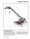 Link Belt 110RTXP Crane Operator Manual