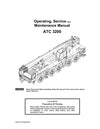 Link Belt ATC-3200 Crane Operator Manual
