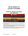 Link Belt 348 Series 2 Luffer Crane Operator Manual