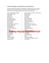 Link Belt 138 HSL Crane Full Complete Service Manual
