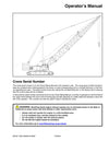 Link Belt 348 HYLAB 5 Crane Operator Manual