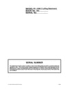 Link Belt HC-238HII Luffer Crane Operator Manual