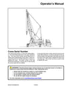 Link Belt HC-238H II Crane Operator Manual