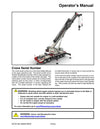 Link Belt HTC-3140 Crane Operator Manual