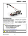 Link Belt HTC-8660 II Crane Operator Manual
