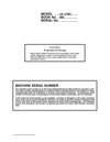 Link Belt LS-278H Crane Operator Manual