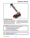 Link Belt RTC-8050 II Crane Operator Manual