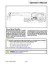 Link Belt RTC-8065 II Crane Operator Manual