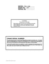 Link Belt TCC-1000 Crane Operator Manual