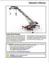 Link Belt HC-238A Crane Operator Manual