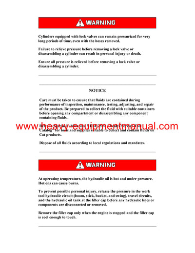 DOWNLOAD CATERPILLAR M315D WHEELED EXCAVATOR SERVICE REPAIR MANUAL K5E