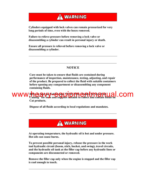 DOWNLOAD CATERPILLAR M315D WHEELED EXCAVATOR SERVICE REPAIR MANUAL K5E