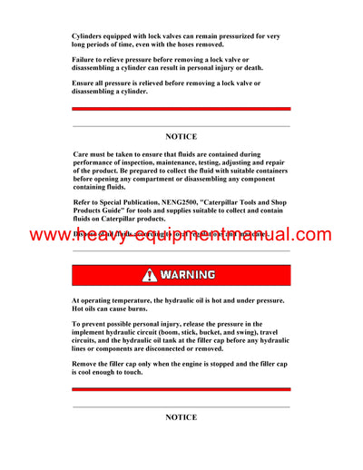 DOWNLOAD CATERPILLAR M316C WHEELED EXCAVATOR SERVICE REPAIR MANUAL BDX