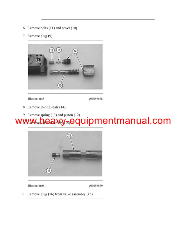 DOWNLOAD CATERPILLAR M316D WHEELED EXCAVATOR SERVICE REPAIR MANUAL D6W