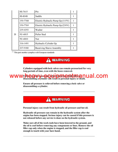 DOWNLOAD CATERPILLAR M316F WHEELED EXCAVATOR SERVICE REPAIR MANUAL FB6