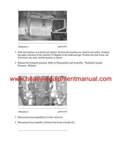 DOWNLOAD CATERPILLAR M318C WHEELED EXCAVATOR SERVICE REPAIR MANUAL H2D