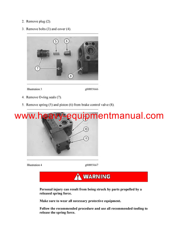DOWNLOAD CATERPILLAR M318D WHEELED EXCAVATOR SERVICE REPAIR MANUAL D8W