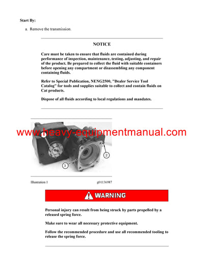 DOWNLOAD CATERPILLAR M318F WHEELED EXCAVATOR SERVICE REPAIR MANUAL F8B