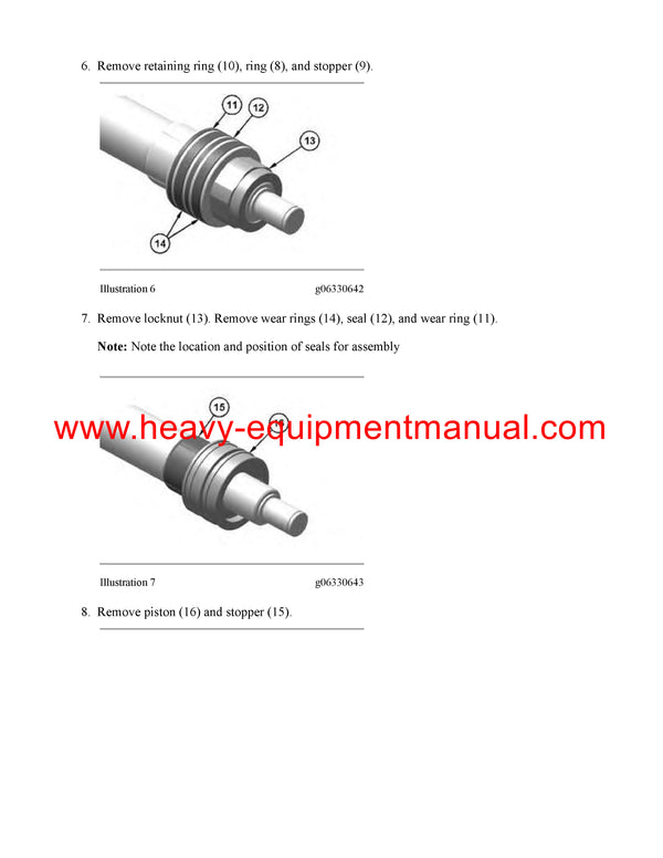 DOWNLOAD CATERPILLAR M323F WHEELED EXCAVATOR SERVICE REPAIR MANUAL RH3