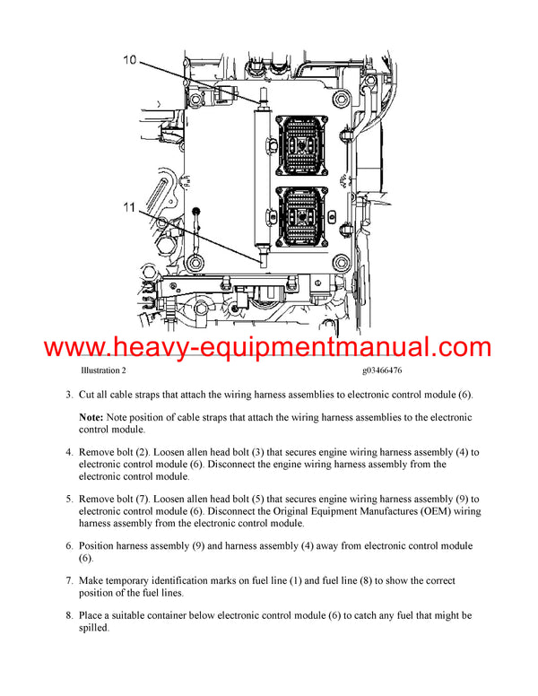 DOWNLOAD CATERPILLAR MH3037 MATERIAL HANDLER SERVICE REPAIR MANUAL JPB