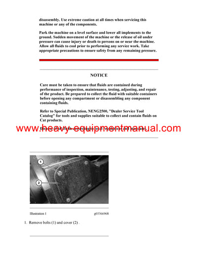 DOWNLOAD CATERPILLAR MH3059 MATERIAL HANDLER SERVICE REPAIR MANUAL RBR
