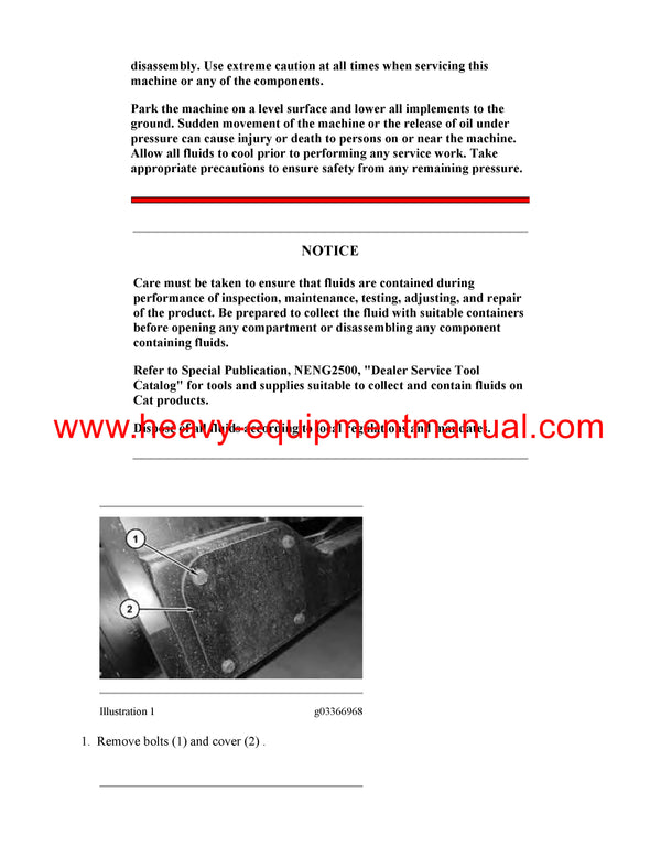 DOWNLOAD CATERPILLAR MH3059 MATERIAL HANDLER SERVICE REPAIR MANUAL RBR