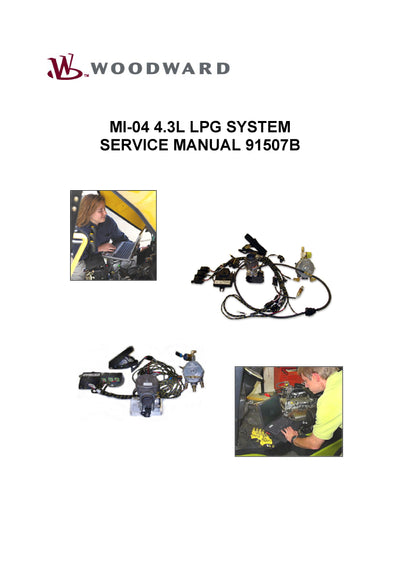 Clark MI04_4.3L SM 91507B MI-04 4.3L LPG SYSTEM SERVICE MANUAL- PDF Download