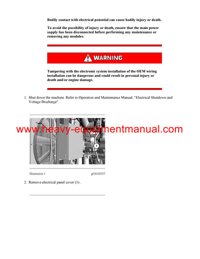 Caterpillar MT4400D AC UNIT RIG MINING TRUCK Full Complete Service Repair Manual MH4