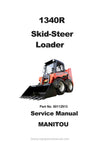 Manitou 1340R Service Manual 50112513EN