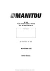 Manitou 40 Serie 1-E2 ML40S1-E2 Repair Manual 547979EN 2008